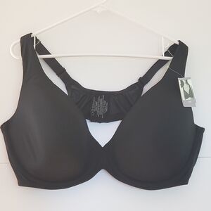 CATHERINES Plunge Bra - Black - Size 50DD